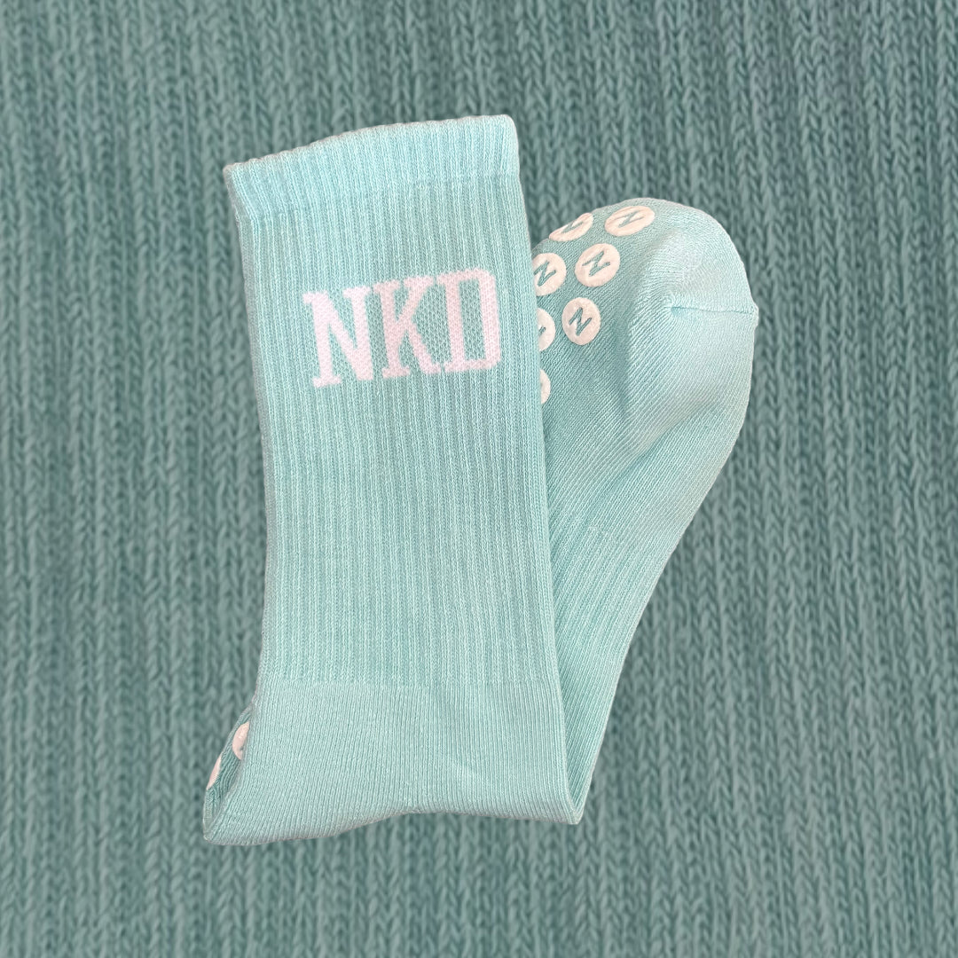 Limited Edition Turquoise NKD Grip Sock