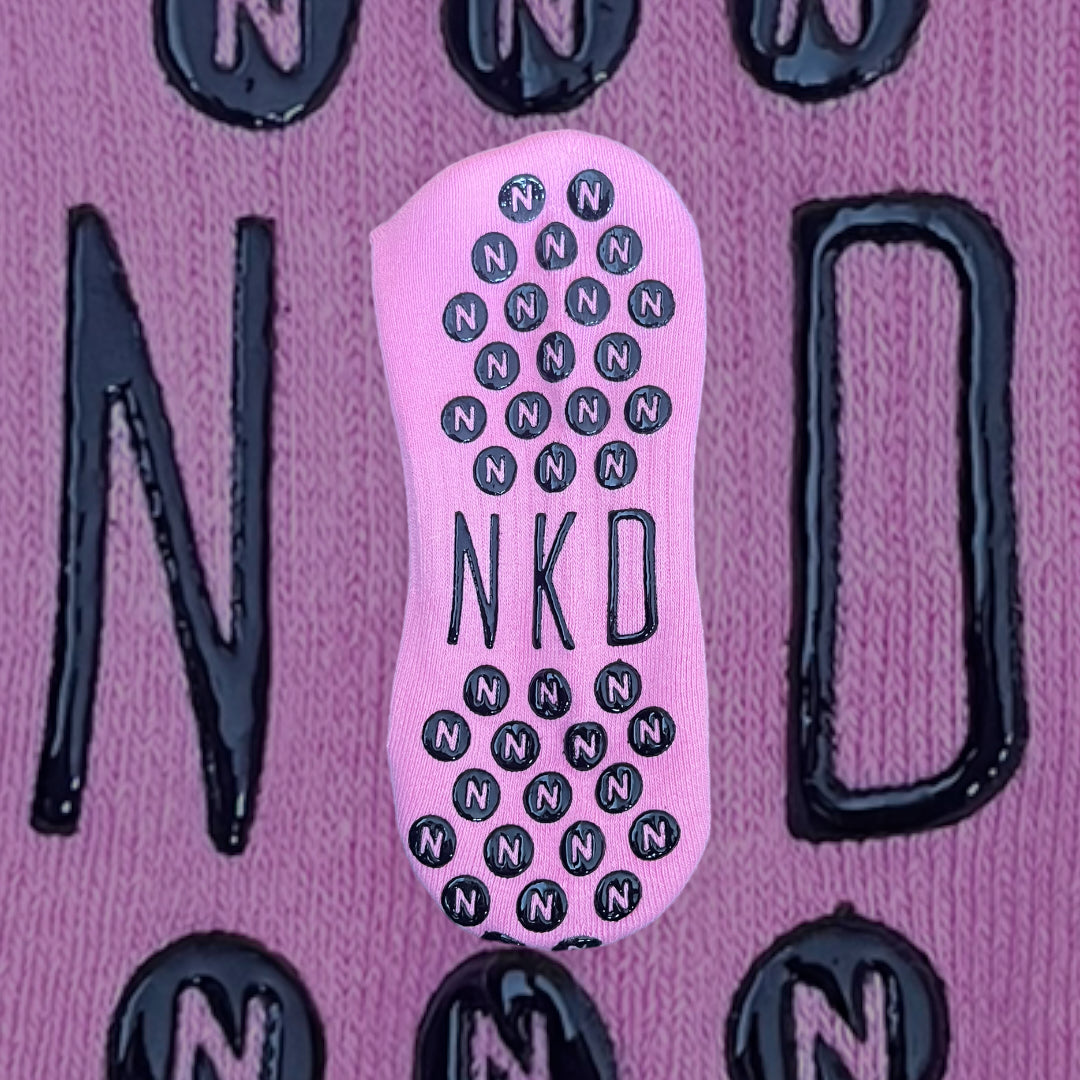 Limited Edition Pink NKD Grip Sock