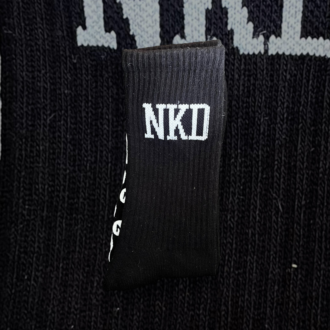 2.0 Black NKD Grip Sock