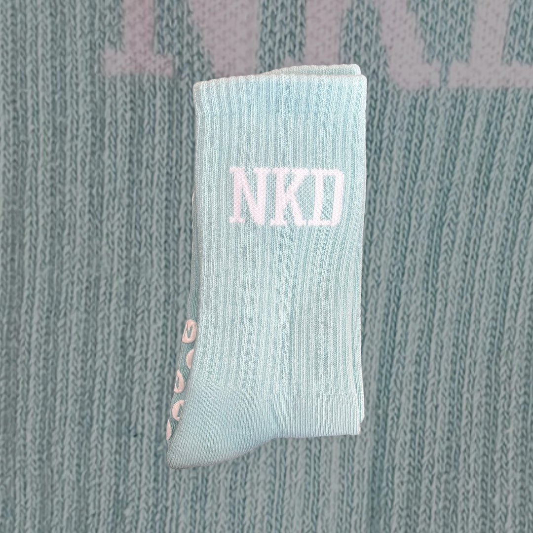 Limited Edition Turquoise NKD Grip Sock
