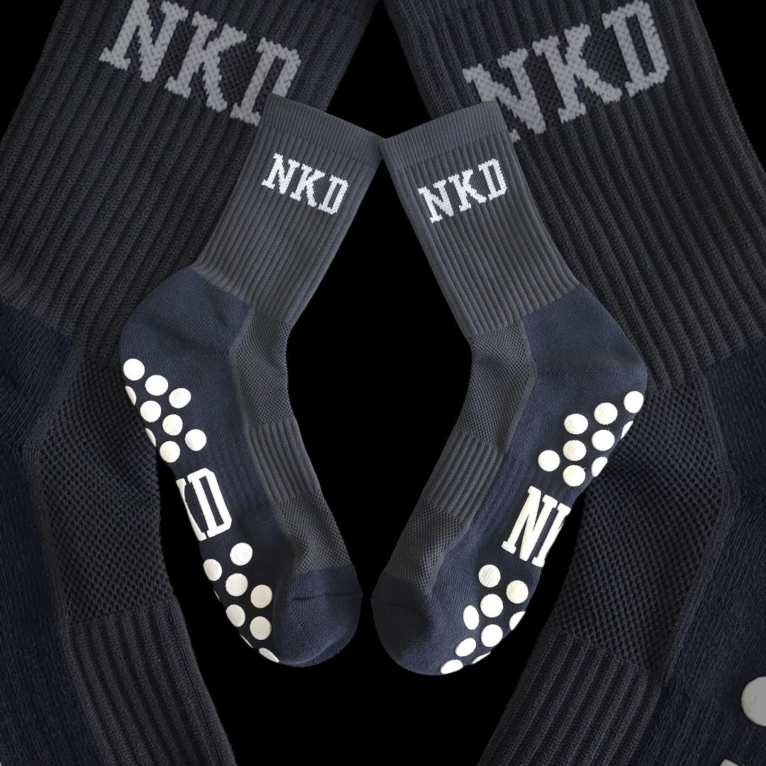 Carbon Black NKD Grip Sock